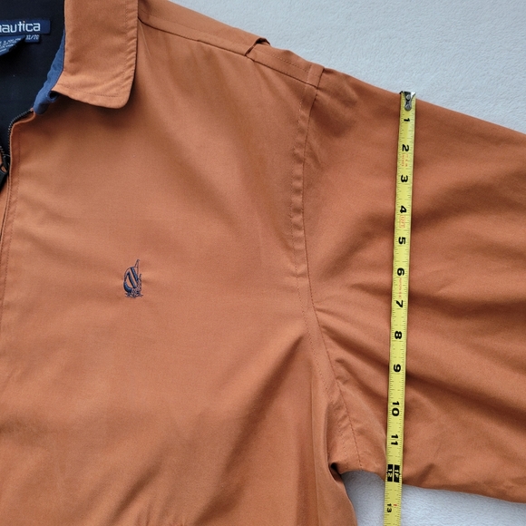 Vintage Men's Zip-Up Collared Jacket Nautica | XL - Picture 7 of 16